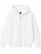 Children's white zip-up hoodie size 92