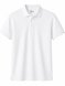 Women's white polo shirt size S