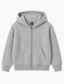Children's gray zip-up hoodie size 92